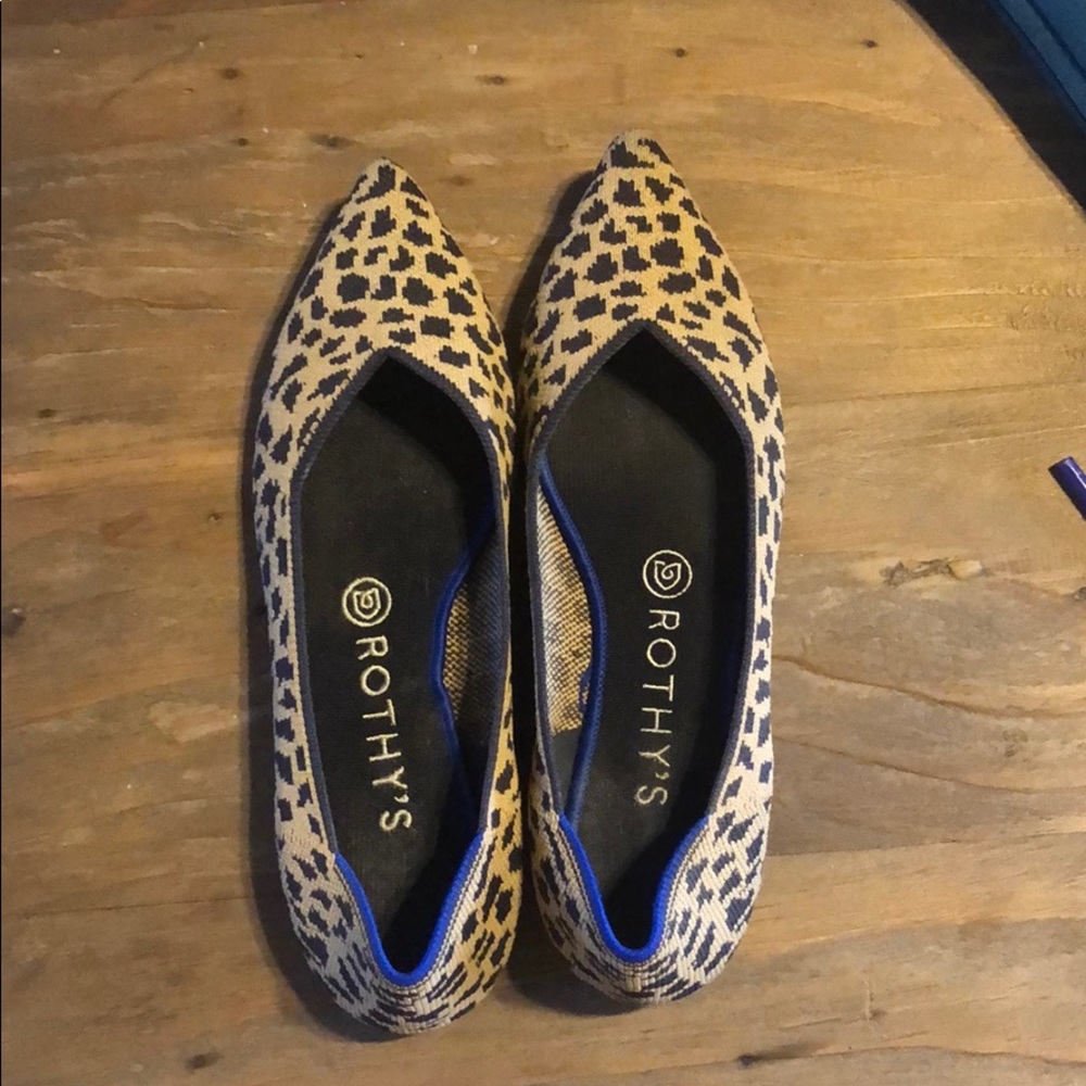 Rothy’s Size 8 Leopard Print